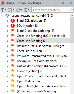 Issues Pane Image