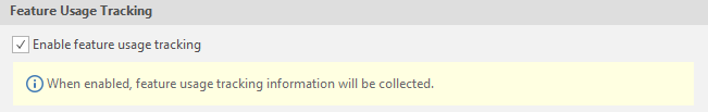 Invicti Standard Feature Usage Tracking Setting