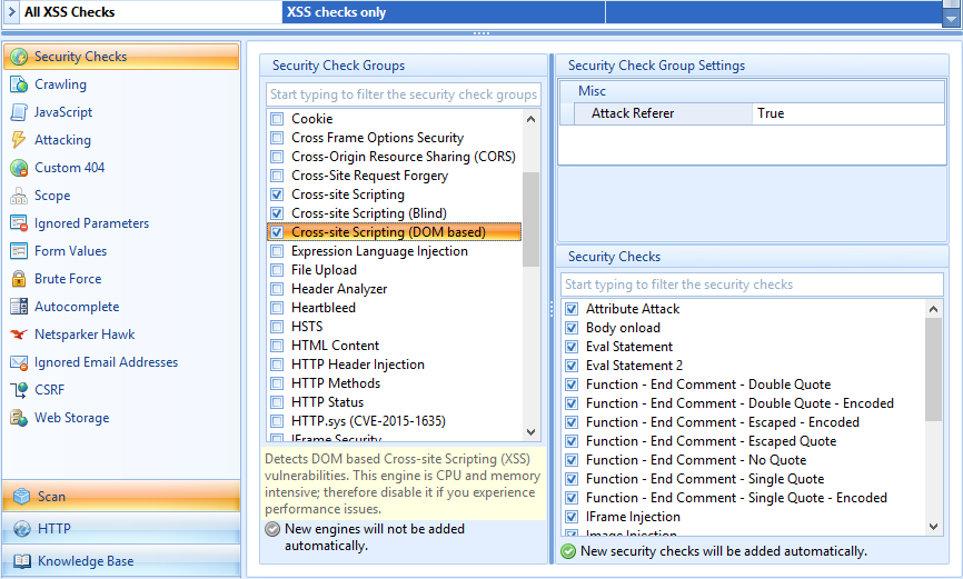 Detecting Cross-site Scripting Vulnerabilities with Netsparker Web Application Security Scanner